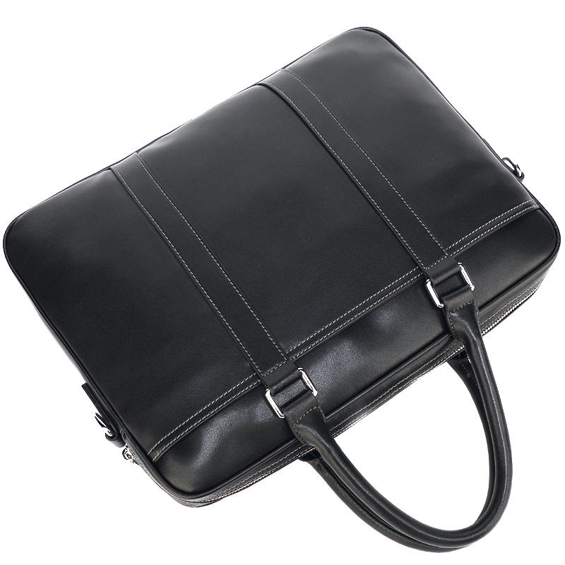Mallette portable en cuir