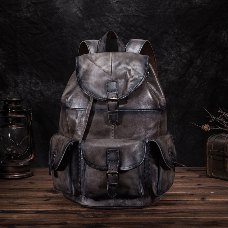 Petit sac à Dos Urbain en Cuir