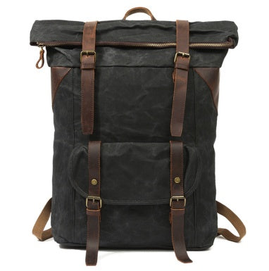 Sac à Dos Rétro en Toile – Robuste, Stylé, Parfait pour le Voyage