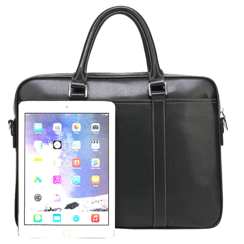 Mallette portable en cuir
