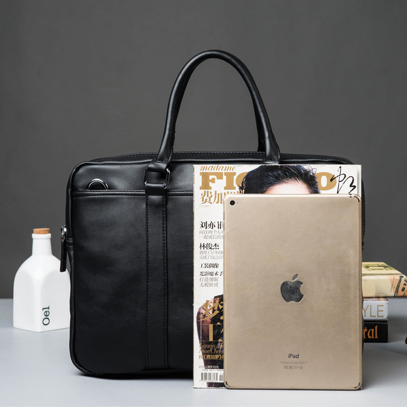 Mallette portable en cuir
