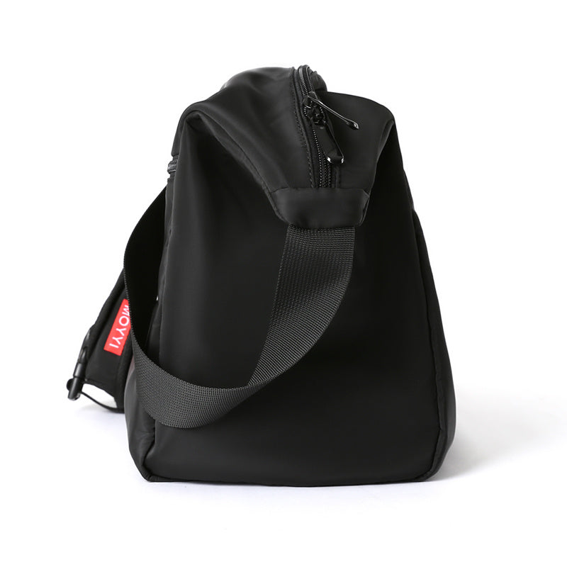 Sac Bandoulière Carré en Tissu Oxford