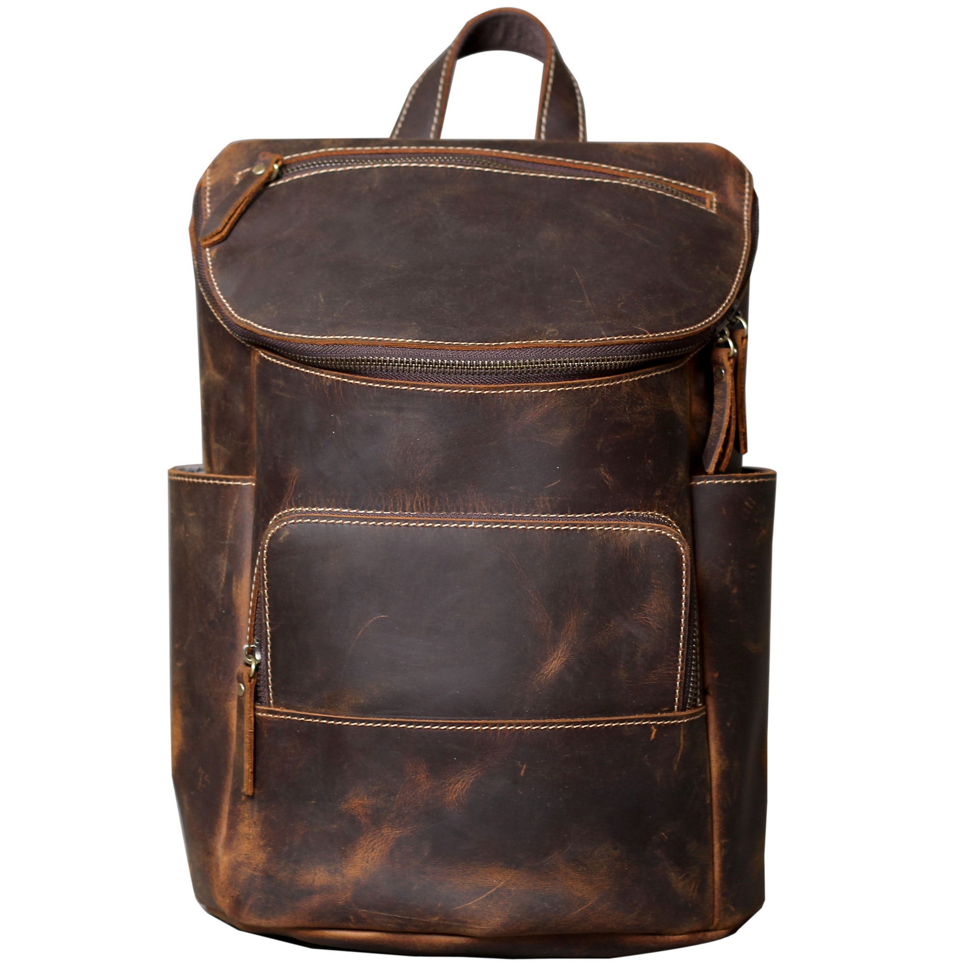 Sac à Dos en Cuir Rétro Chic