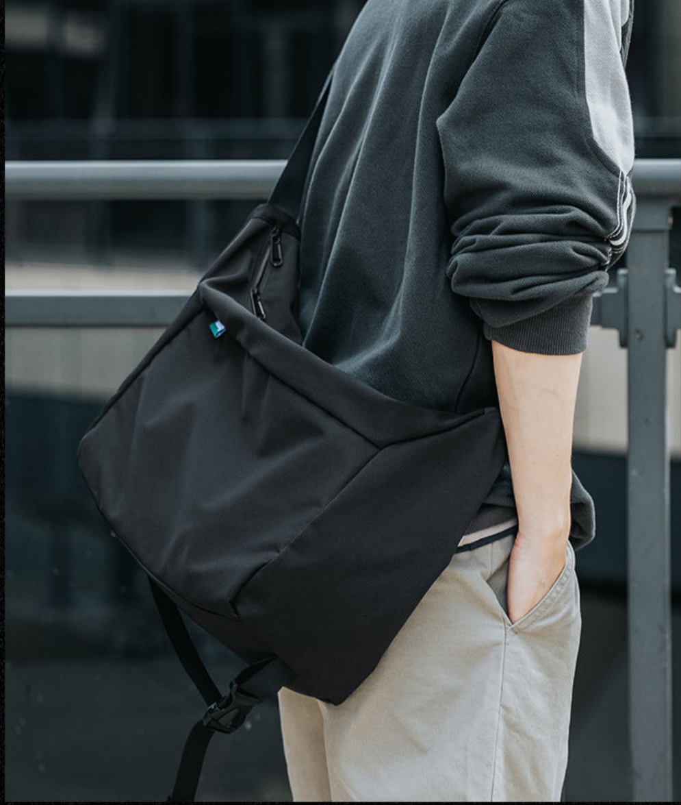 Sac bandoulière décontracté en tissu Oxford