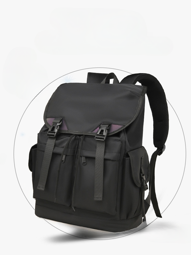 Sac à Dos Unisexe en Nylon Premium – Léger, Robuste & Moderne
Un accessoire polyvalent pour le quotidien et les aventures urbaines
Un équilibre parfait entre style, performance et confort
Découvrez ce sac à dos fonctionnel et stylé, conçu pour les aventuriers modernes, qu’ils soient voyageurs, étudiants ou citadins. Son design à rabat tendance offre une allure épurée, tout en garantissant une protection optimale et une organisation efficace.