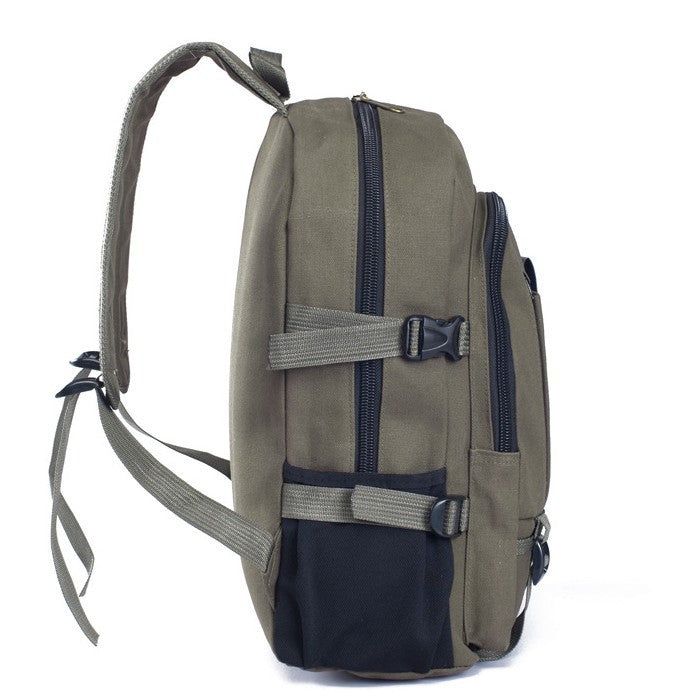 Sac à Dos en Toile – Élégance Minimaliste et Praticité Quotidienne
Un compagnon idéal pour les étudiants, les professionnels et les adeptes du style décontracté
Un design intemporel et une durabilité exceptionnelle
Découvrez ce sac à dos polyvalent, conçu pour allier confort, style et fonctionnalité. Fabriqué en toile résistante et durable, il offre une grande robustesse tout en restant léger et confortable à porter. Son design minimaliste en fait un accessoire parfait pour hommes et femmes, adapté