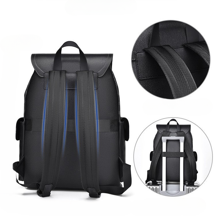 Un compagnon idéal pour le travail, les loisirs et les voyages
Description du produit
Découvrez notre sac à dos unisexe, conçu pour allier confort, style et fonctionnalité. Fabriqué en PVC imperméable, il protège vos affaires des intempéries tout en offrant un design moderne et épuré. Sa doublure en polyester garantit une résistance accrue pour un usage prolongé.