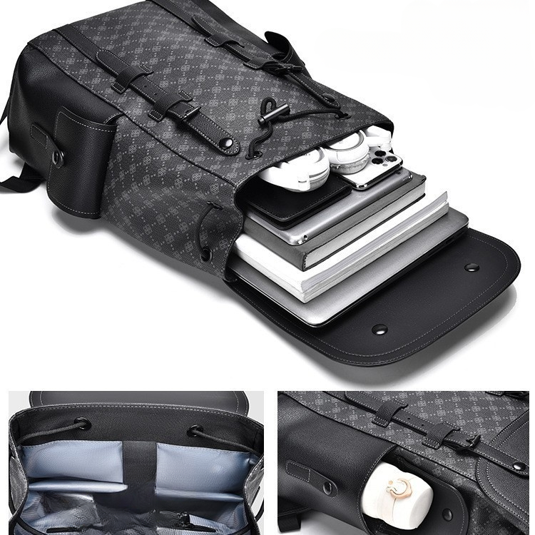 Un compagnon idéal pour le travail, les loisirs et les voyages
Description du produit
Découvrez notre sac à dos unisexe, conçu pour allier confort, style et fonctionnalité. Fabriqué en PVC imperméable, il protège vos affaires des intempéries tout en offrant un design moderne et épuré. Sa doublure en polyester garantit une résistance accrue pour un usage prolongé.