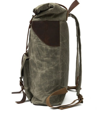Sac à Dos Rétro en Toile – Robuste, Stylé, Parfait pour le Voyage