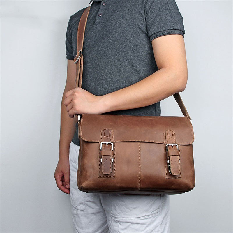 Sac à bandoulière en cuir