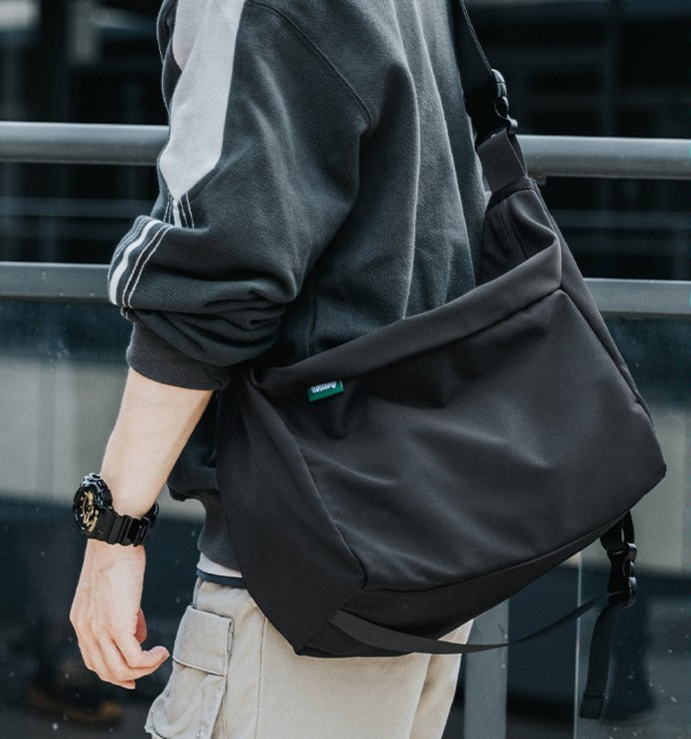 Sac bandoulière décontracté en tissu Oxford